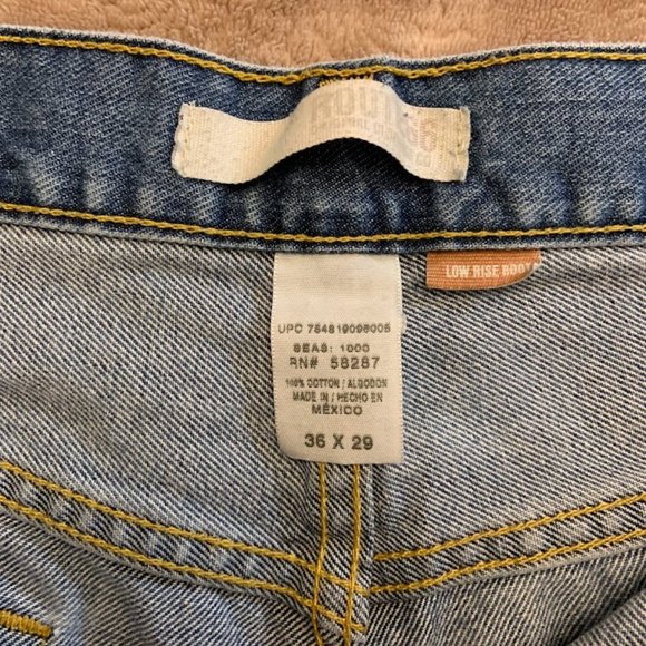 Route 66 Low Rise Boot Cut Cotton Jeans - 36x29 - Picture 6 of 6